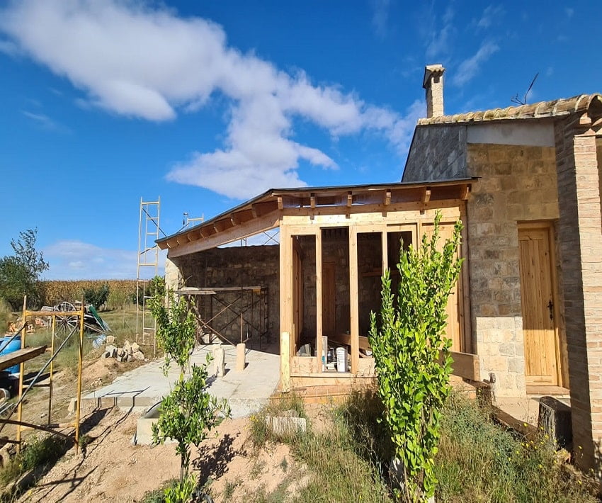 Construcción de casas de madera